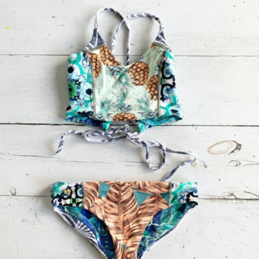 Maaji girls swimsuit with pineapples (BRAND NEW)